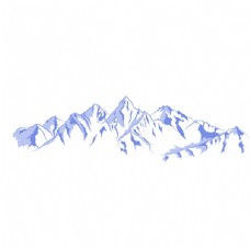 冬季雪山插图