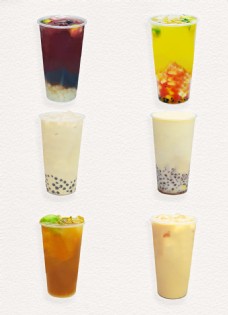 夏日冰饮原味奶茶产品实物