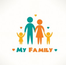 幸福家庭幸福的家庭图标