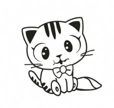 psd源文件可爱卡通猫素材源文件