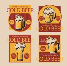 创意啤酒插画设计