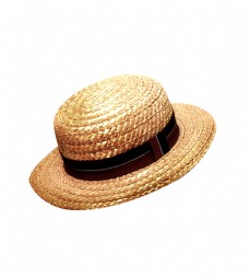 度假夏日草帽装饰素材