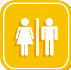 其他生物男女厕所图标标识