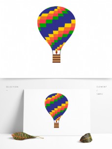 热气球设计元素