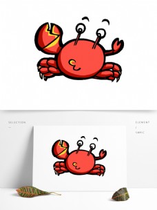 海洋动物系列螃蟹Q版