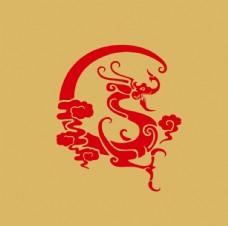 龙祥云中国传统纹样龙纹