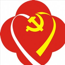 富侨logo社区党徽标志