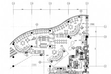 日式餐厅CAD平面规划