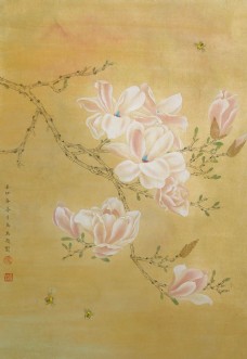 工笔画梅兰竹菊