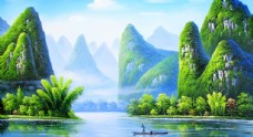 景观水景桂林山水甲天下