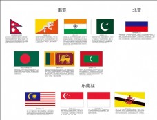 亚洲国旗