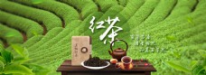 茶叶网站淘宝海报banner