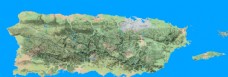 波罗黎各地形图
