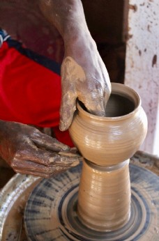手工 烧陶 泥陶