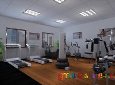 写真健身房室内设计